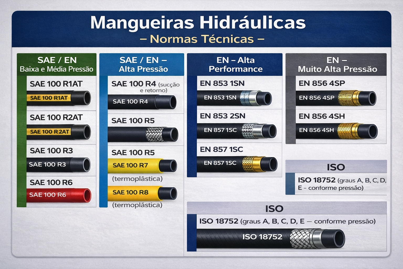 Mangueiras Hidráulicas